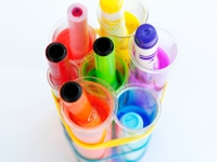 Mini-eco Coloured Inks from Felt Pens